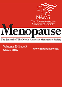 ژورنال Menopause March 2016
