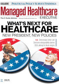 مجله Managed Healthcare Executive October 2016