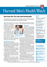 خبرنامه Harvard Mens Health Watch January 2017
