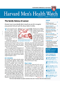 خبرنامه Harvard Mens Health Watch February 2017