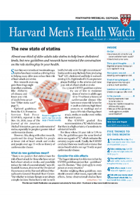 خبرنامه Harvard Mens Health Watch April 2017
