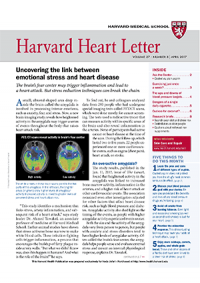 خبرنامه Harvard Heart Letter April 2017