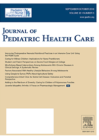 ژورنال Pediatric Health Care November/December 2018