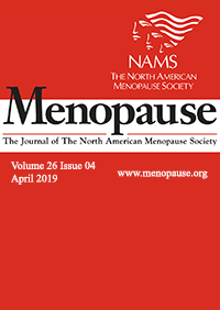 ژورنال Menopause April 2019