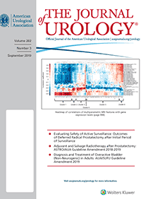 ژورنال The Journal of Urology September 2020