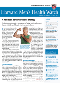 خبرنامه Harvard Mens Health Watch June 2016