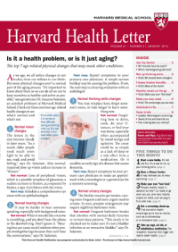 خبرنامه Harvard Health Letter January 2016