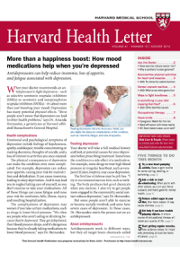 خبرنامه Harvard Health Letter August 2016