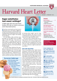 خبرنامه Harvard Heart Letter February 2016