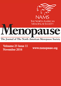 ژورنال Menopause November 2016