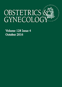 ژورنال Obstetric &amp; Gynecology October 2016