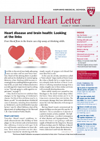 خبرنامه Harvard Heart Letter November 2016