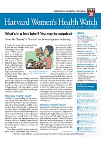 خبرنامه Harvard Womens Health Watch March 2017