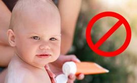 از ضد آفتاب ها برای نوزادان استفاده نکنید