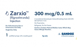 داروی (Zarxio (filgrastim-sndz نخستین ترکیب Biosimilar است که مورد تایید FDA قرار گرفت